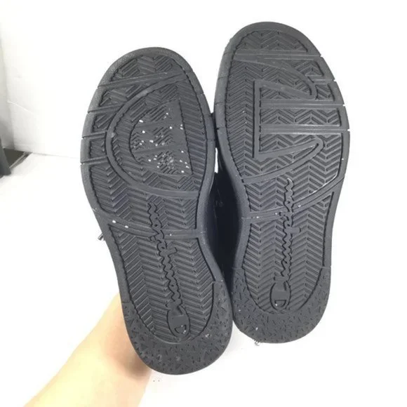 Champion Kids 3 On 3 Low Sneaker Black Size 11p